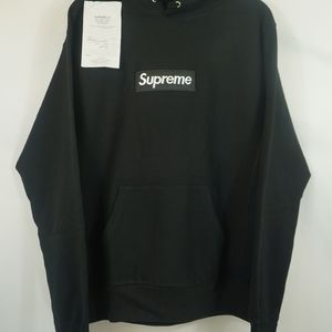 Supreme Box Logo Hoodie Black FW16 NEW w/ TAGS
